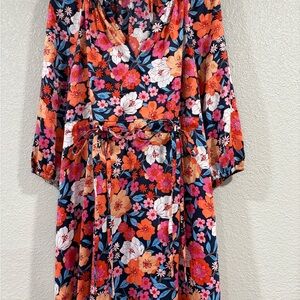 Draper James Multicolor Floral Dress